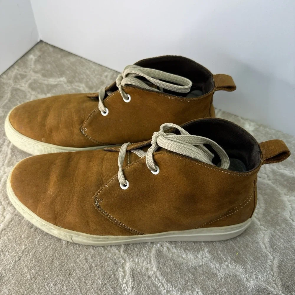 ALDO Men's Chestnut Suede Chukka Mid Top Casual Shoes‎ Size 9